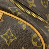 【5me5707】ルイヴィトン ハンドバッグ モノグラム ドーヴィル M47270 ブラウン【中古】レディース