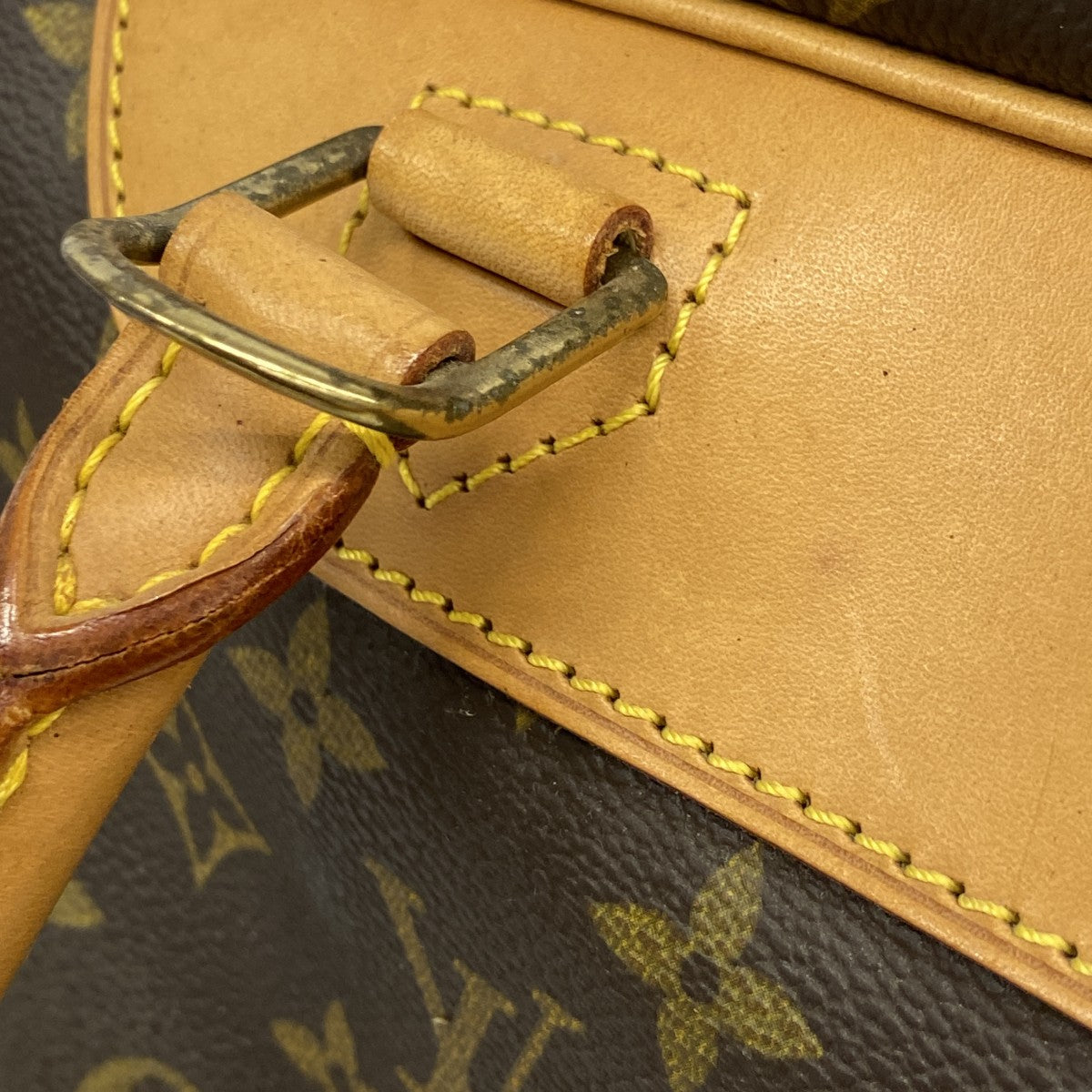 【5me5707】ルイヴィトン ハンドバッグ モノグラム ドーヴィル M47270 ブラウン【中古】レディース