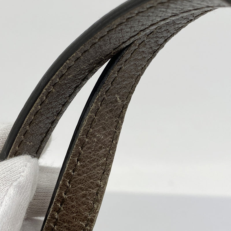 【5me5709】グッチ トートバッグ オフィディア 524537 PVC ブラウン ゴールド金具 2wayバッグ【中古】レディース