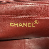 【5me5723-h】シャネル ショルダーバッグ マトラッセ ラムスキン ブラック ゴールド金具【中古】レディース