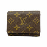 【5me5743】ルイヴィトン 名刺入れ モノグラム アンヴェロップカルトドゥヴィジット M62920 ブラウン【中古】メンズ レディース ユニセックス