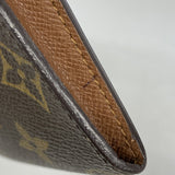 【5me5743】ルイヴィトン 名刺入れ モノグラム アンヴェロップカルトドゥヴィジット M62920 ブラウン【中古】メンズ レディース ユニセックス