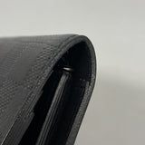 【5me5746】ルイヴィトン 長財布 ダミエ・アンフィニ ポルトフォイユブラザ N63010 オニキス【中古】メンズ