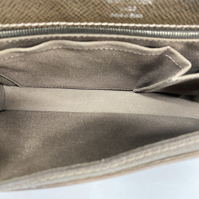 【5me5749】ルイヴィトン クラッチバッグ タイガ ベライア M32598 グリズリ【中古】メンズ