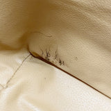 【5me5752】セリーヌ ショルダーバッグ マカダム PVC ブラウン ゴールド金具【中古】レディース