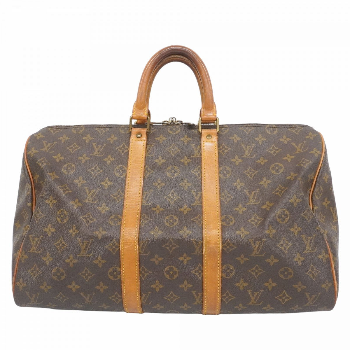 Louis Vuitton ボストンバッグ ブラウン 中型 5ob1071】ルイヴィトン ボストンバッグ モノグラム キーポル45 M41428