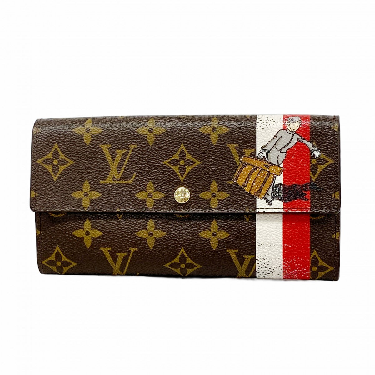 5ob1229】ルイヴィトン 長財布 モノグラム・グルーム ベルボーイ