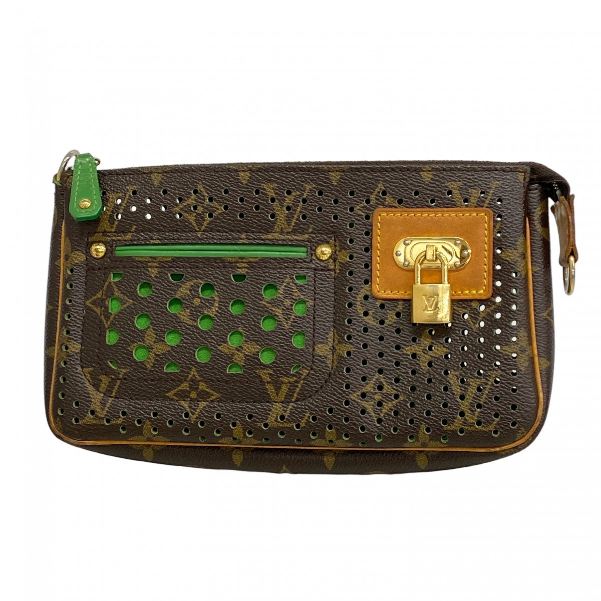 5oc2280】ルイヴィトン ポーチ モノグラム・ペルフォ ポシェットアクセ