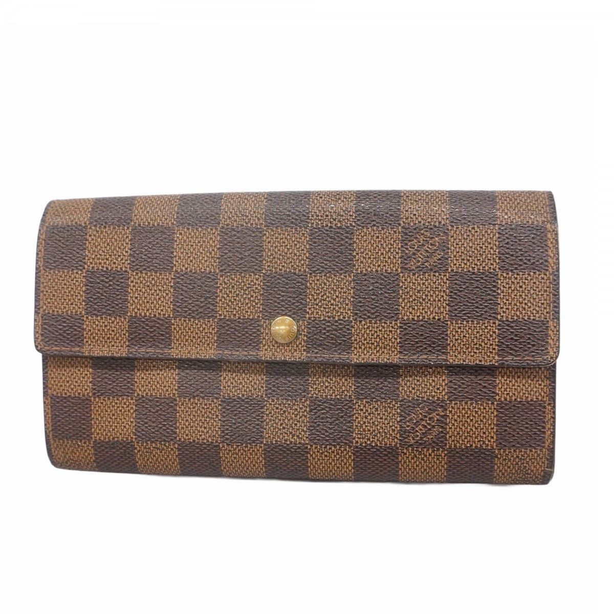 ルイヴィトン　ポルトモネクレディ 長財布　ダミエ　エヌべ　ブラウン 5oc2469】ルイヴィトン 長財布 ダミエ ポシェットポルトモネクレディ