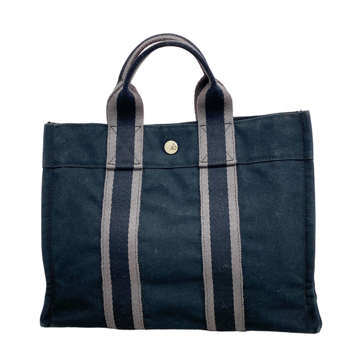 エルメス　ニューフールトゥ　PM　新型　ハンドバッグ　キャンバス　希少！ レア！Hermes ニューフールトゥ PM 新型 ハンドバッグ キャンバス レア