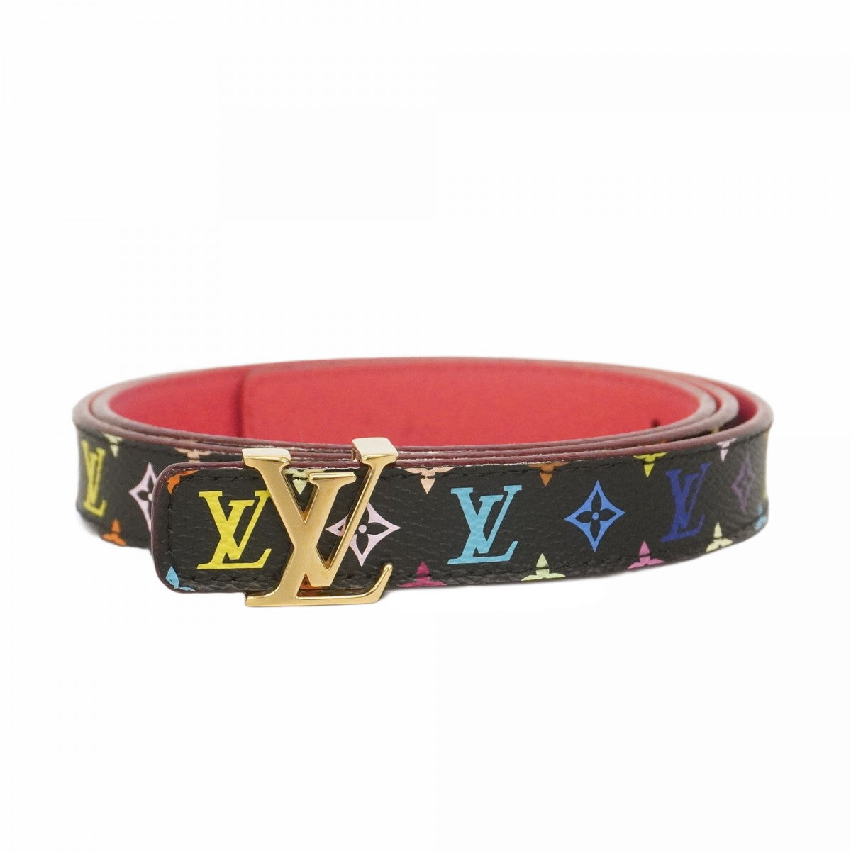 5oc2687】ルイヴィトン ベルト モノグラム・マルチカラー サンチュール