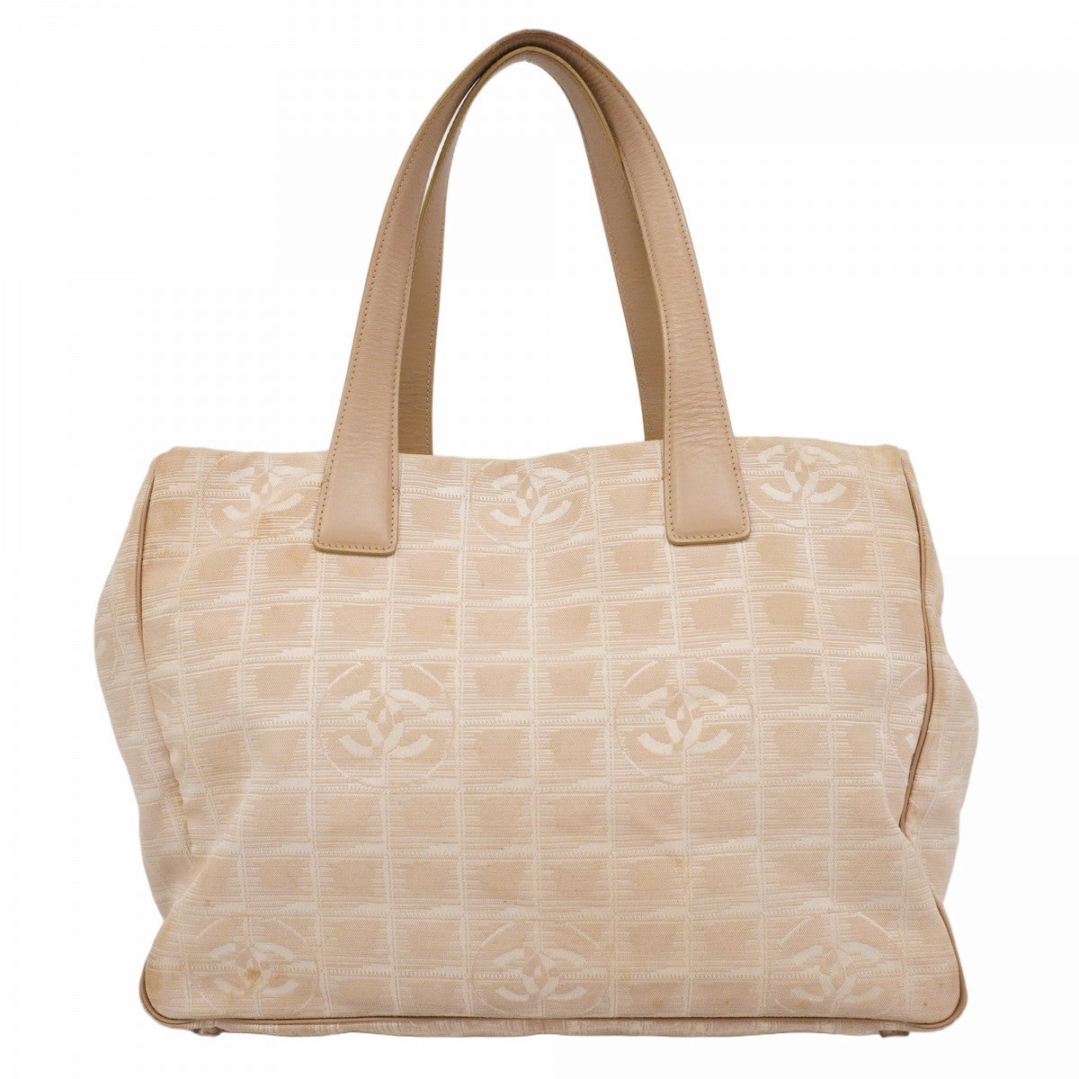 5oc2927-r】シャネル トートバッグ ニュートラベル ナイロン ベージュ