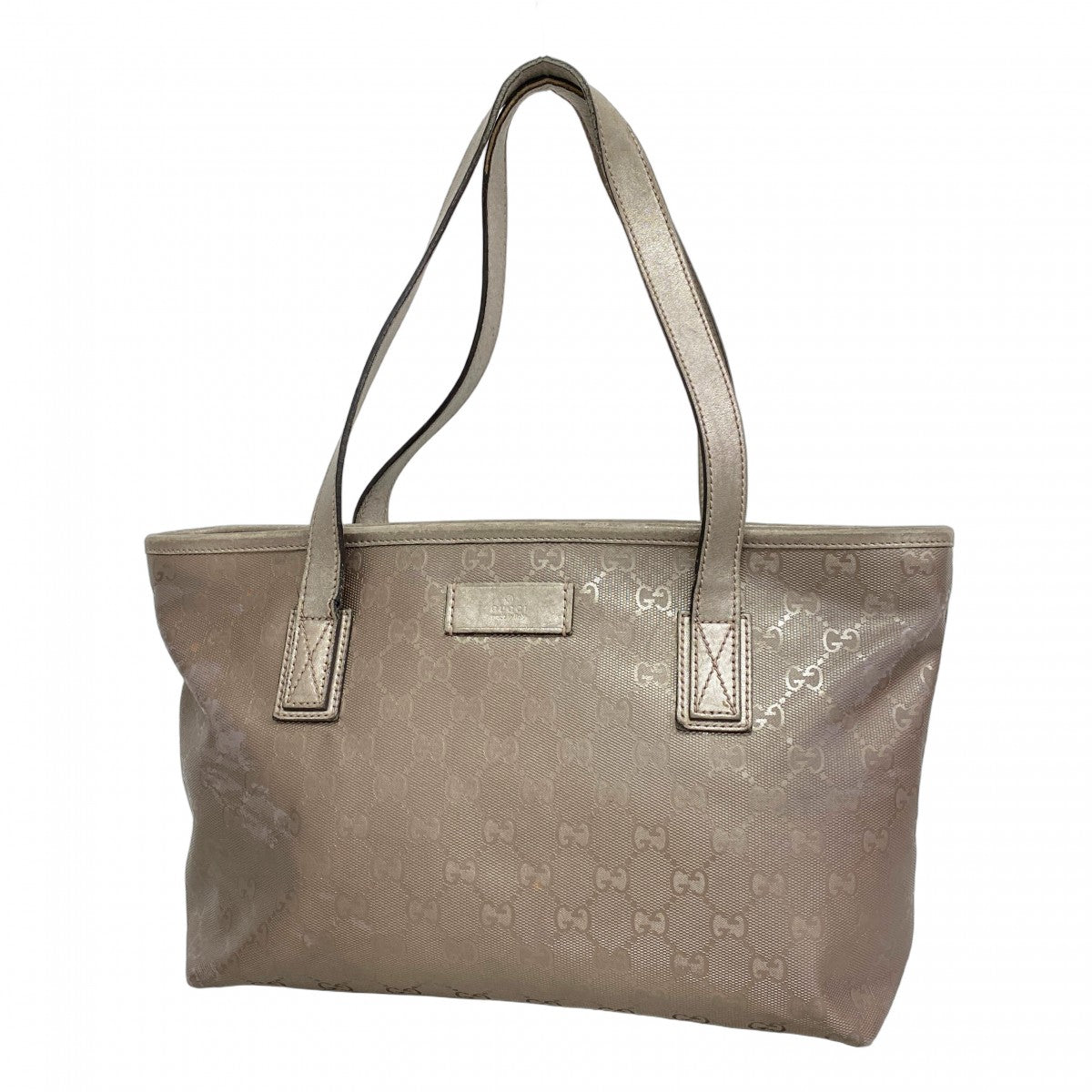 【グッチ■極美品】希少デザイン　トートバッグ　PVC　軽量　ハンドル自立 グッチ□極美品】希少デザイン トートバッグ PVC 軽量 ハンドル自立