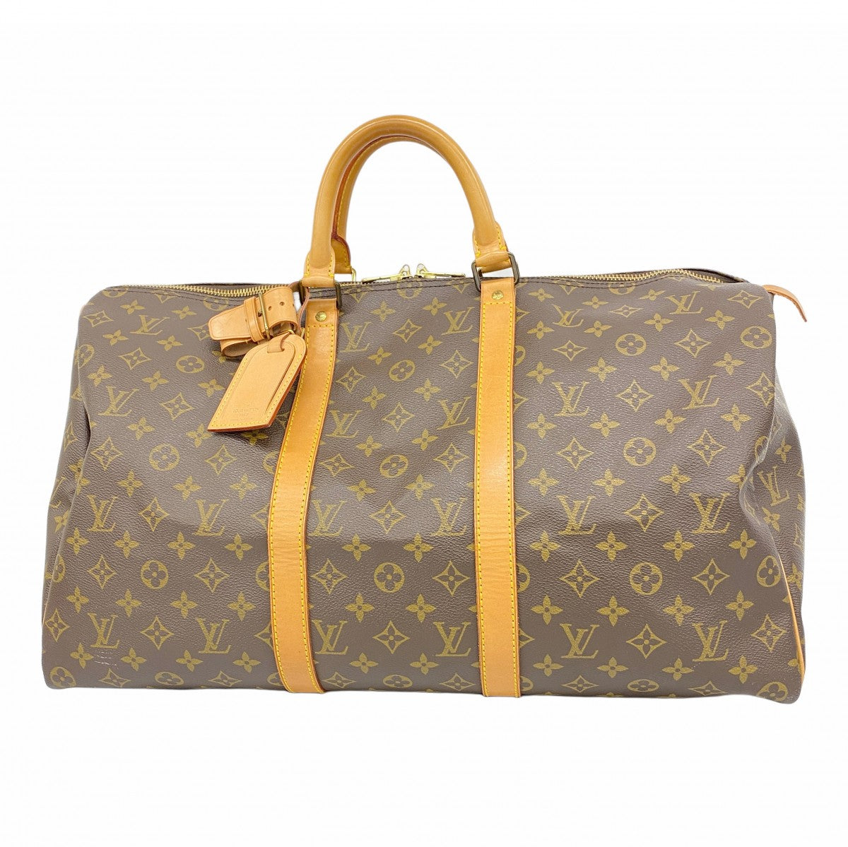 LOUIS VUITTON ボストンバッグ モノグラム キーポル50 ブラウン LOUIS VUITTON 「LOUIS VUITTON」 モノグラム キーポル50 ボストン
