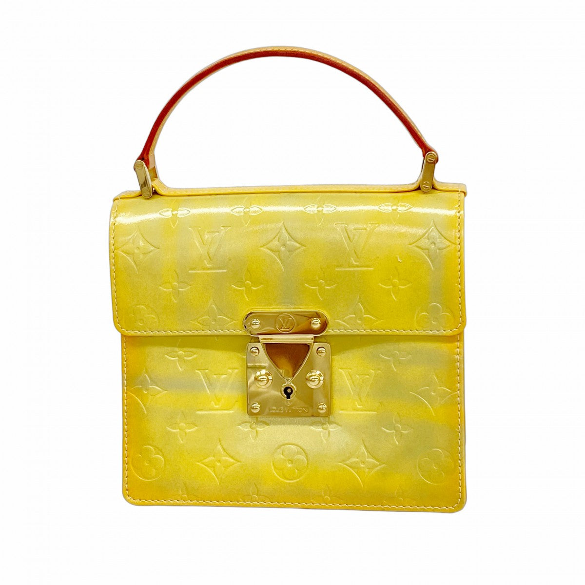 5od4310】ルイヴィトン ハンドバッグ ヴェルニ スプリングストリート