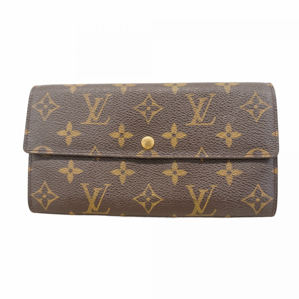 ❷美品 ルイヴィトン モノグラム ポシェット ポルトモネ クレディ 長財布 5od4543】ルイヴィトン 長財布 モノグラム ポシェットポルトモネ