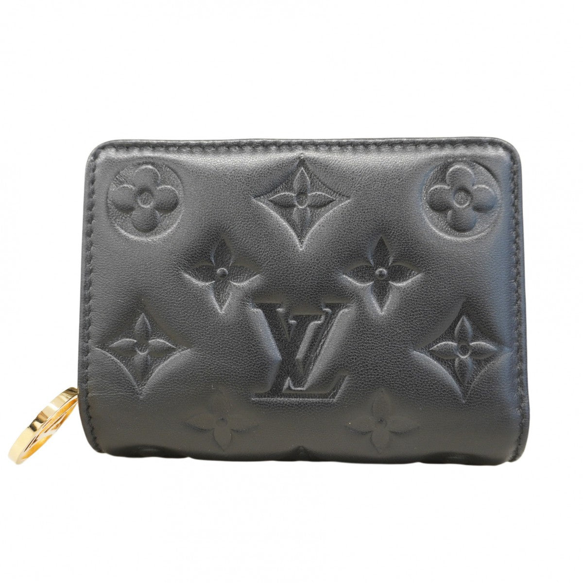 【未使用】ルイヴィトン モノグラム エンボス ポルトフォイユ・ルー 折財布 5od4556】ルイヴィトン 財布 モノグラム・エンボス ポルトフォイユルー