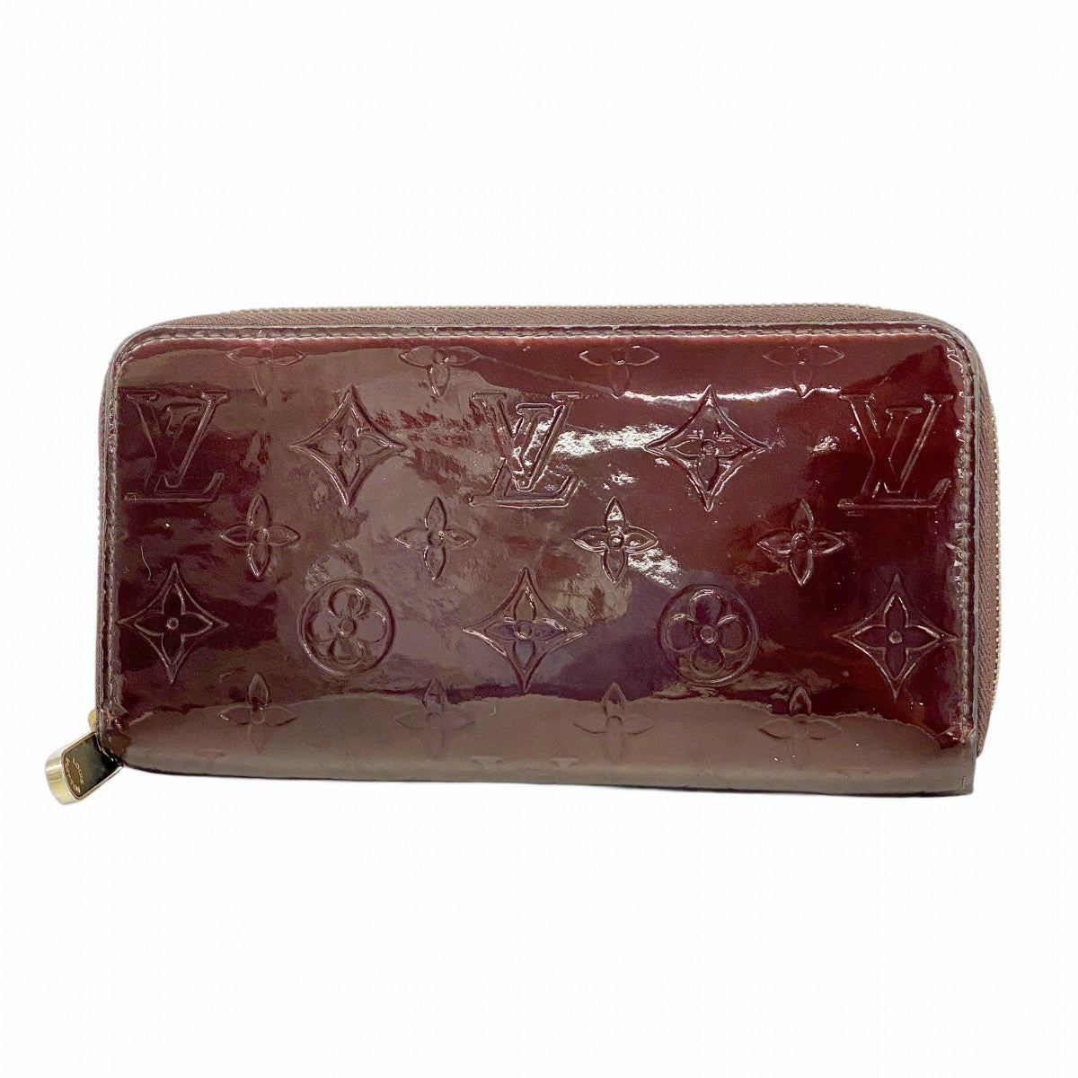 5od4651】ルイヴィトン 長財布 ヴェルニ ジッピーウォレット M93522