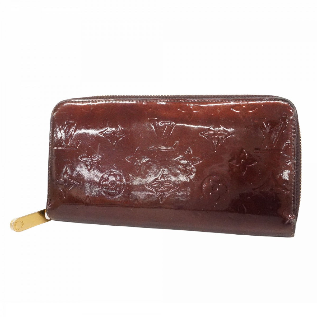 5od4787】ルイヴィトン 長財布 ヴェルニ ジッピーウォレット M93522