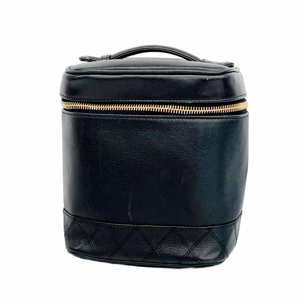 リアママCHANEL バニティバッグ✨ビコローレ✨ラムスキン❗️美品✨ 5oe4910】シャネル バニティバッグ ビコローレ ラムスキン ブラック