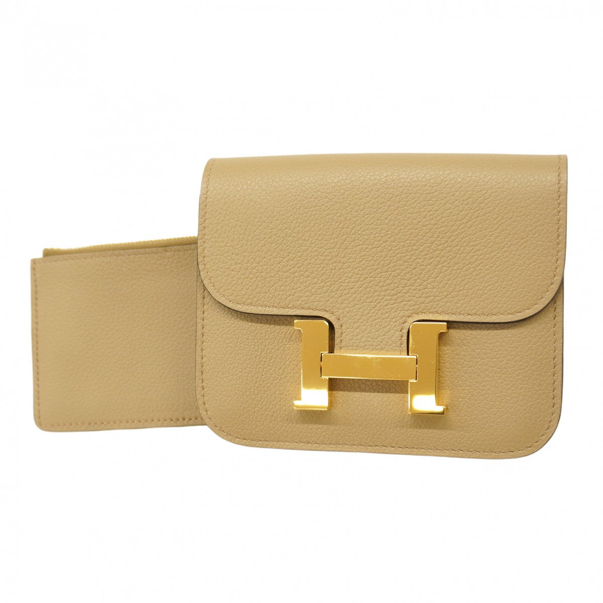 5oe4962】エルメス 財布 コンスタンス スリム エバーカラー ベージュ