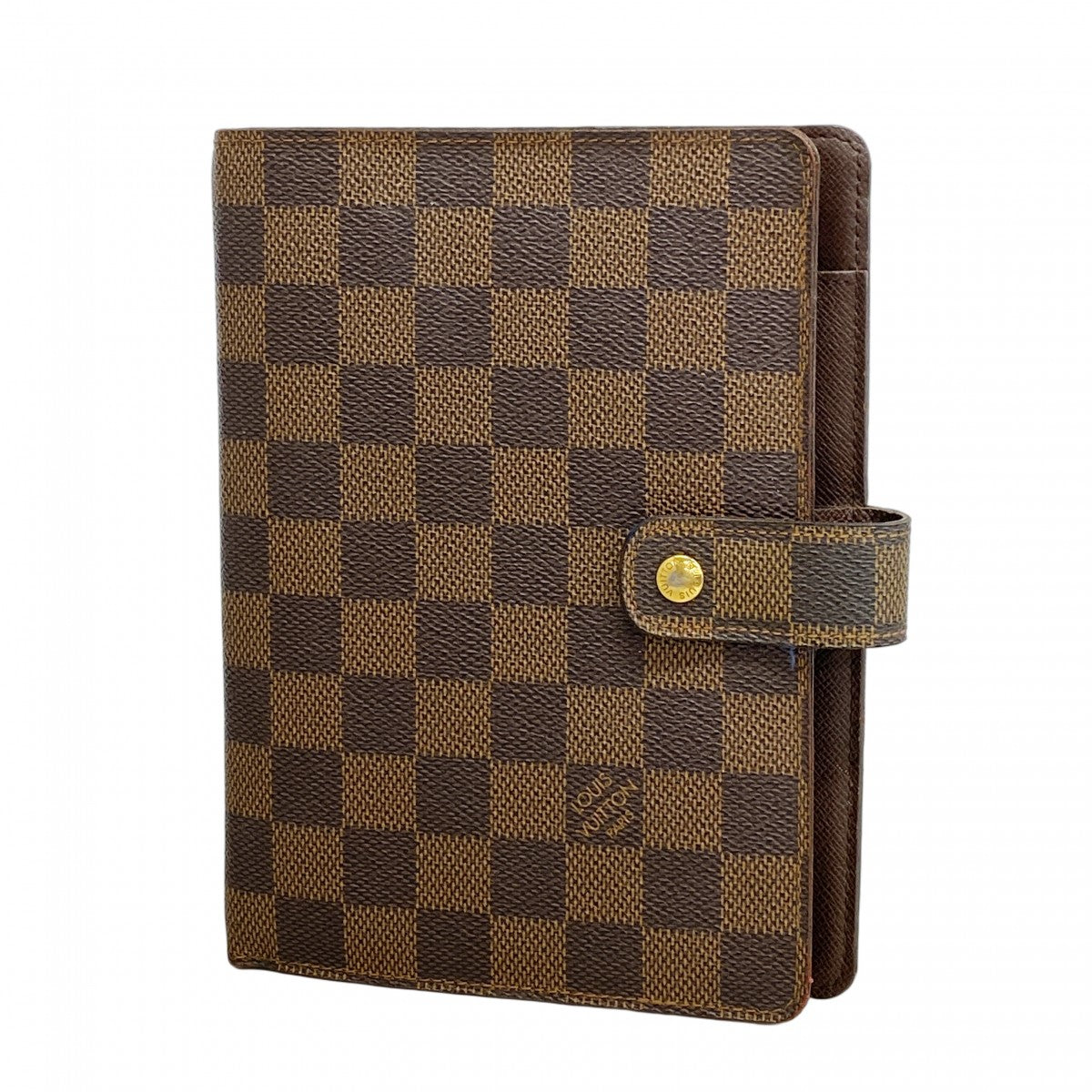 5oe5095】ルイヴィトン 手帳カバー ダミエ アジェンダMM R20240 エベヌ