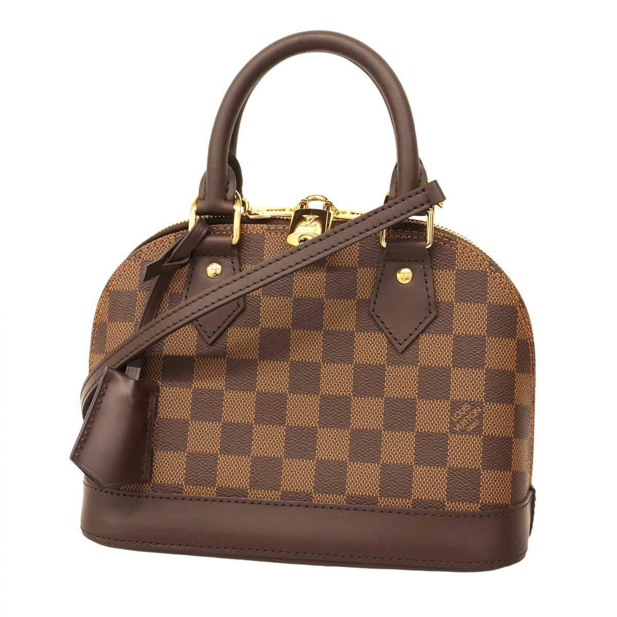 5oe5568-h】ルイヴィトン ハンドバッグ ダミエ アルマBB N40606 エベヌ