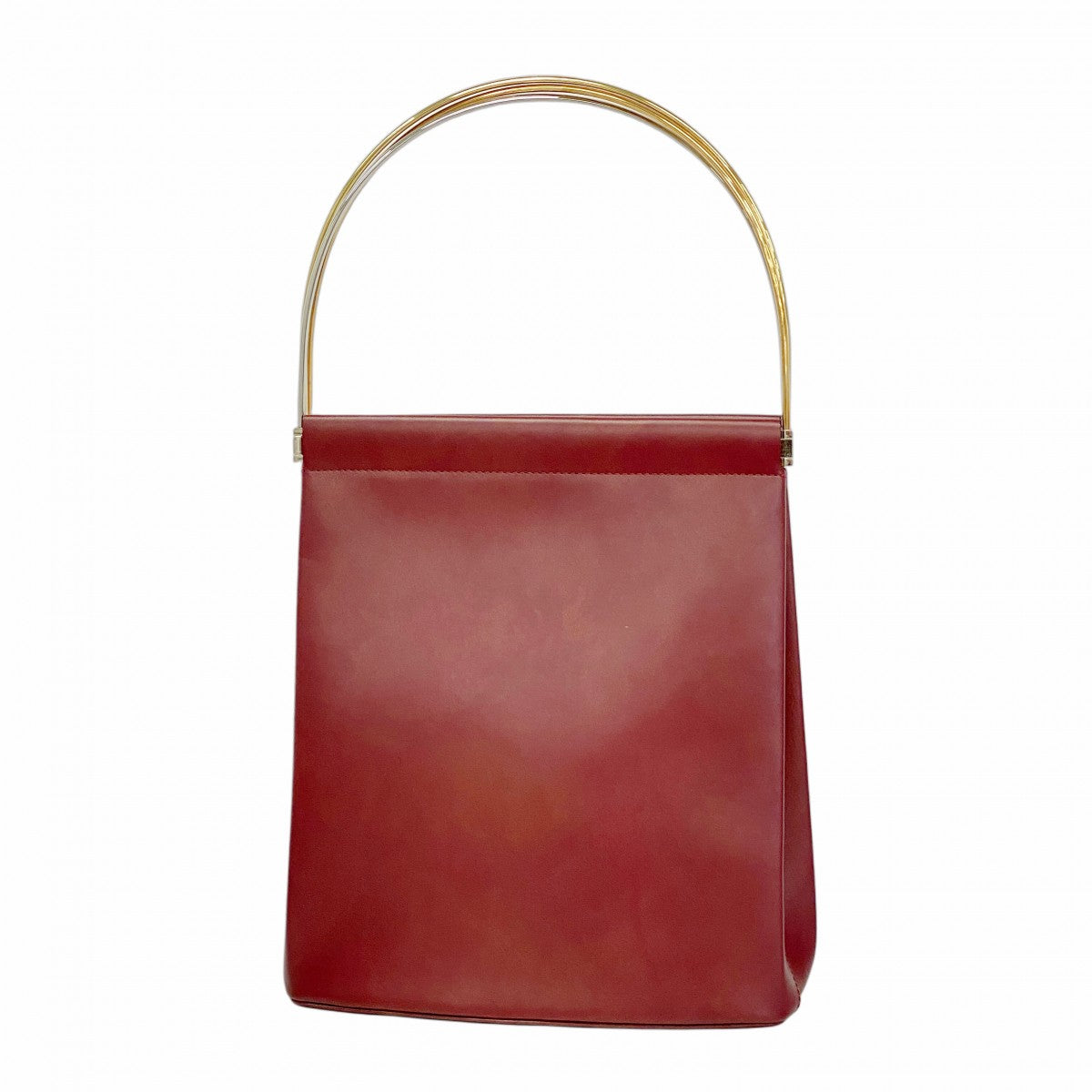 5oe5650】カルティエ ハンドバッグ トリニティ レザー ボルドー