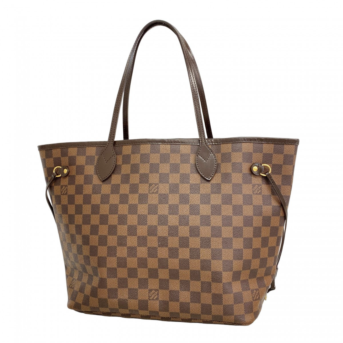 5oe5700】ルイヴィトン トートバッグ ダミエ ネヴァーフルMM N51105
