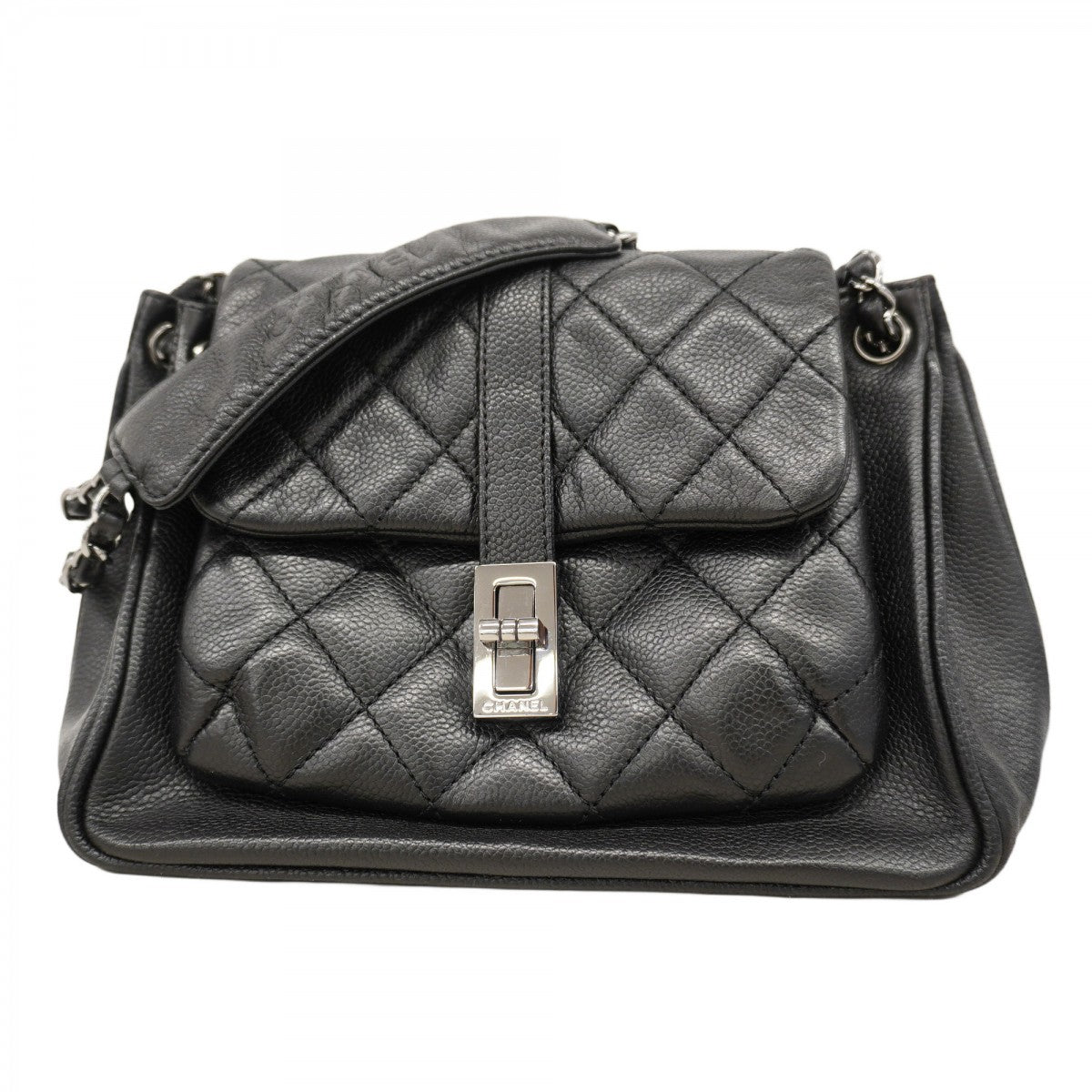 5oe5758-h】シャネル ショルダーバッグ 2.55/マトラッセ チェーン