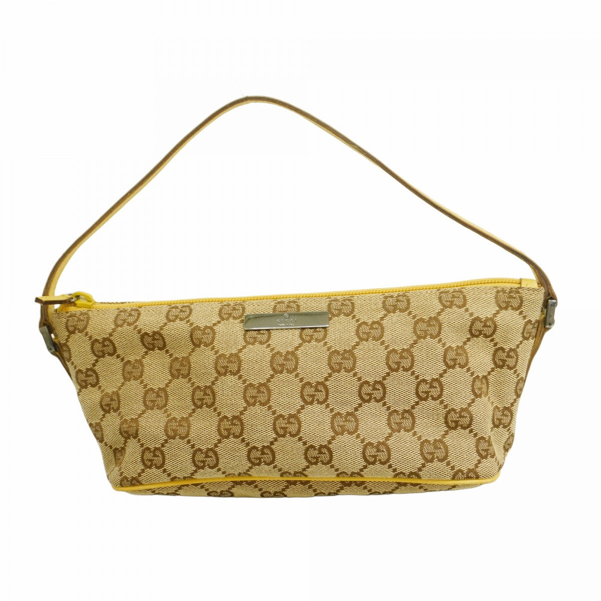 5oe5922】グッチ ポーチ GGキャンバス 07198 キャンバス ベージュ