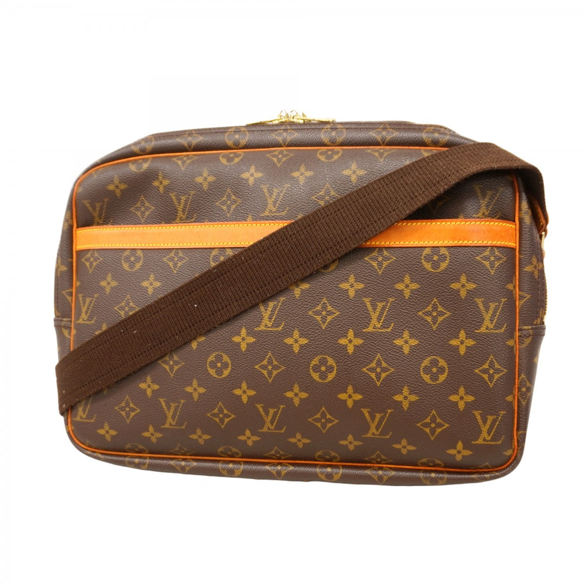 5of6446】ルイヴィトン ショルダーバッグ モノグラム リポーターGM