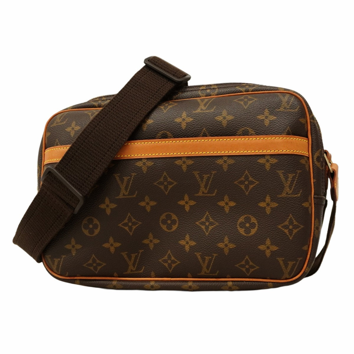 5of6546】ルイヴィトン ショルダーバッグ モノグラム リポーターPM