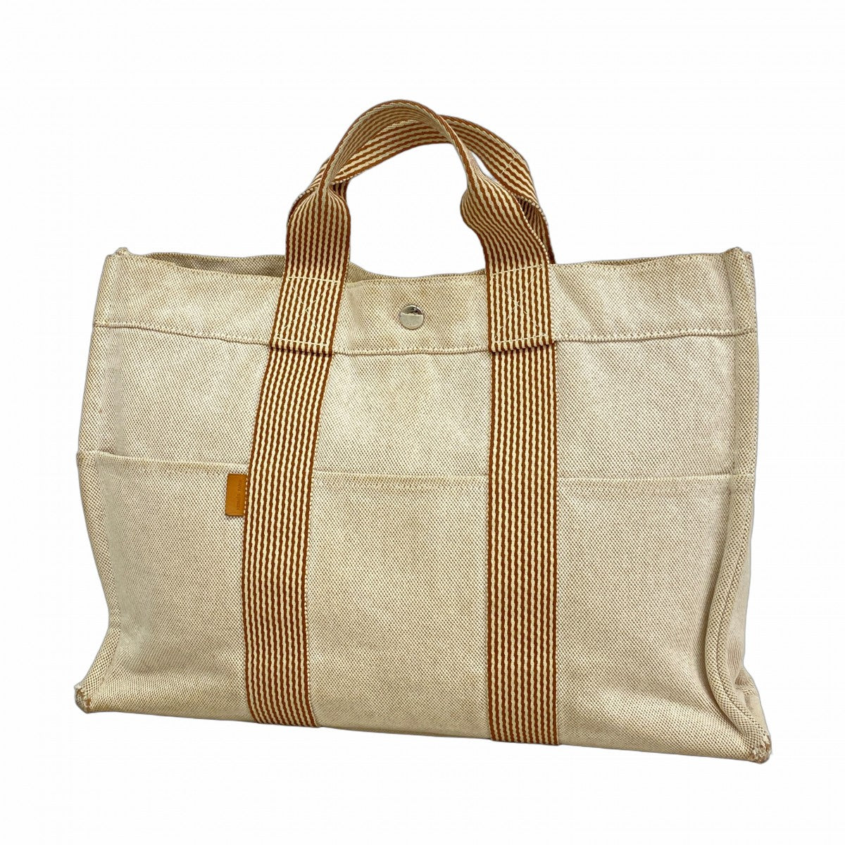 Hermès　エルメス　 トートバッグ　フールトゥ　ド　キャバリエ　キャンバス 5pa0047】エルメス トートバッグ ニューフールトゥMM キャンバス