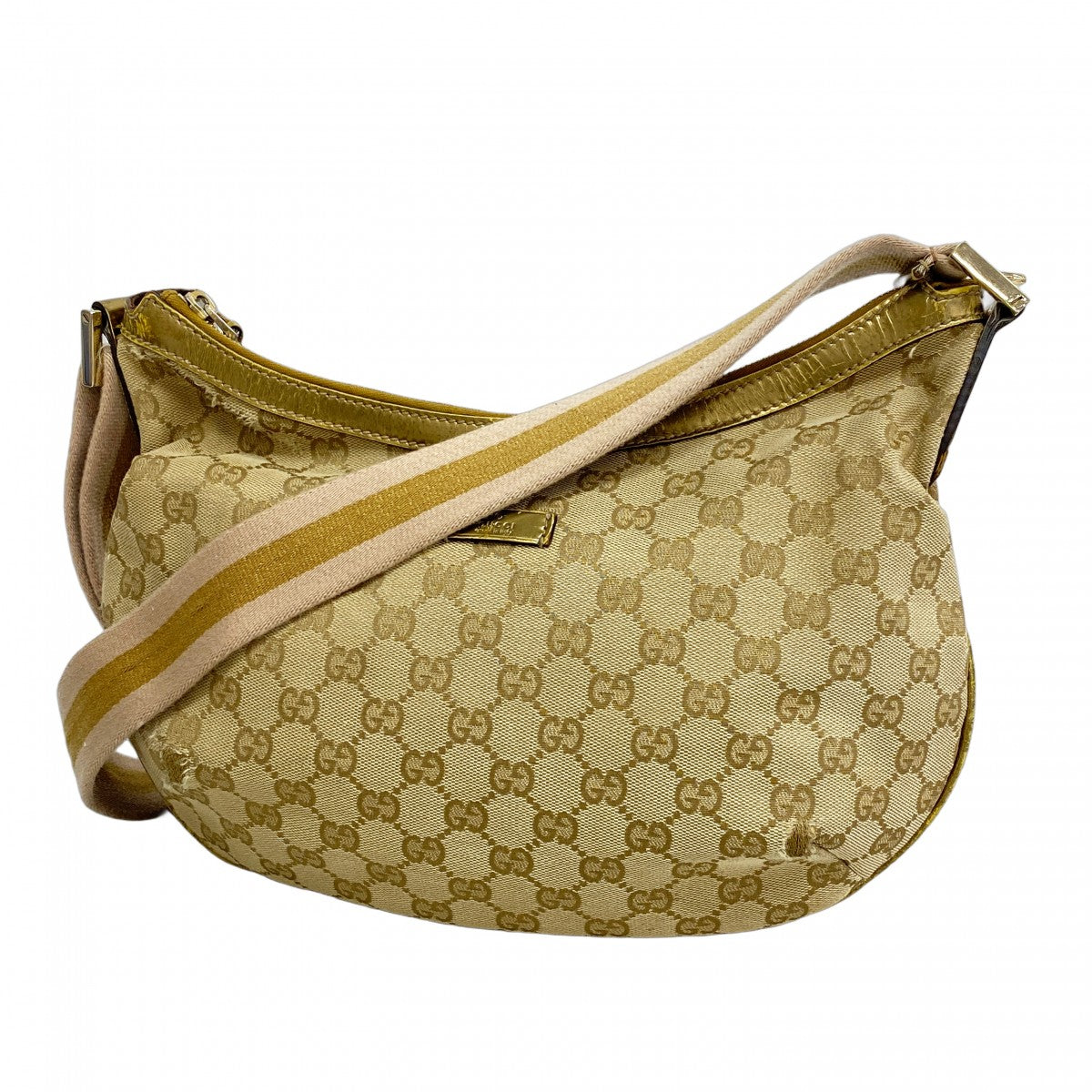 5pa0049】グッチ ショルダーバッグ GGキャンバス 181092 キャンバス