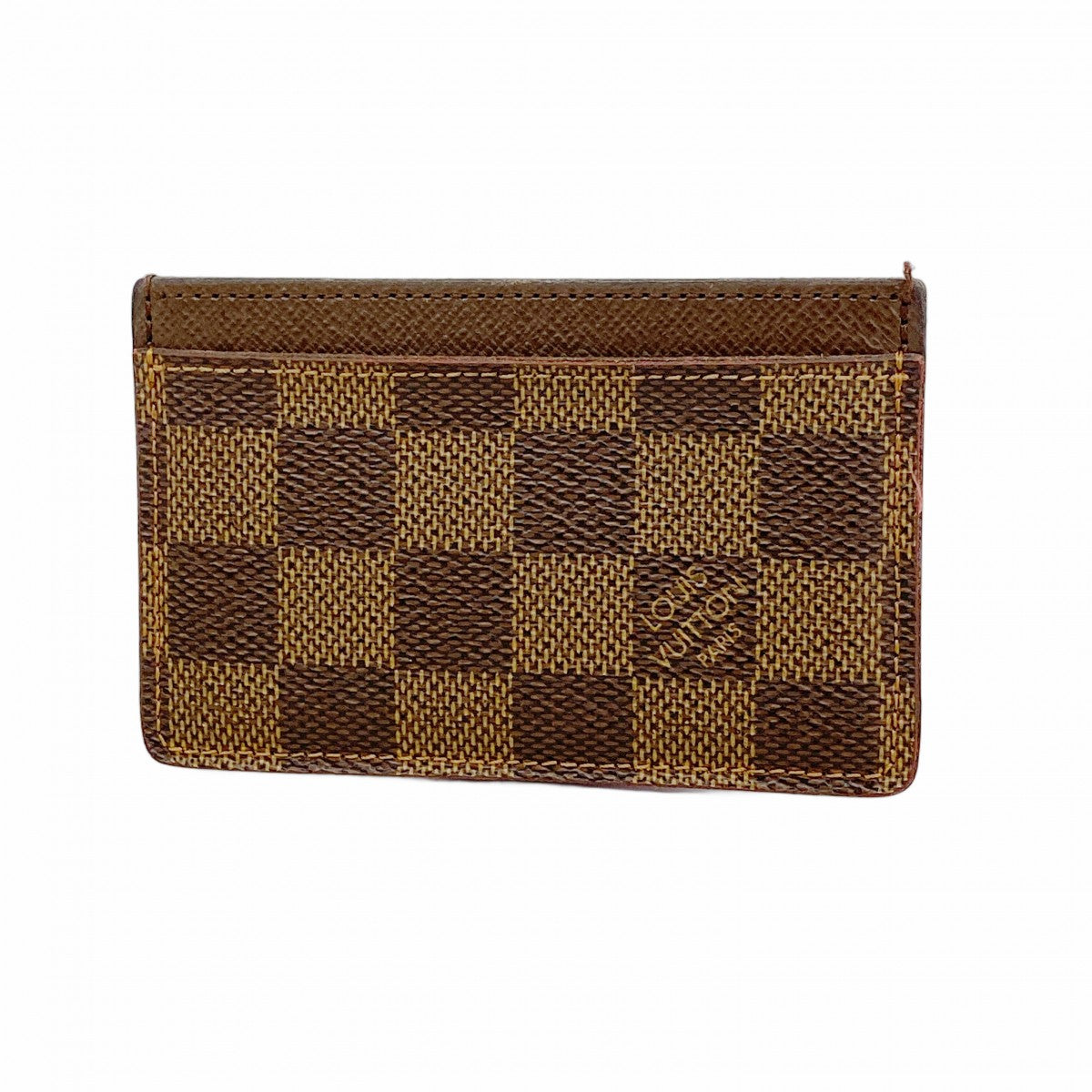 5pa0095】ルイヴィトン カードケース ダミエ ポルトカルトサーンプル