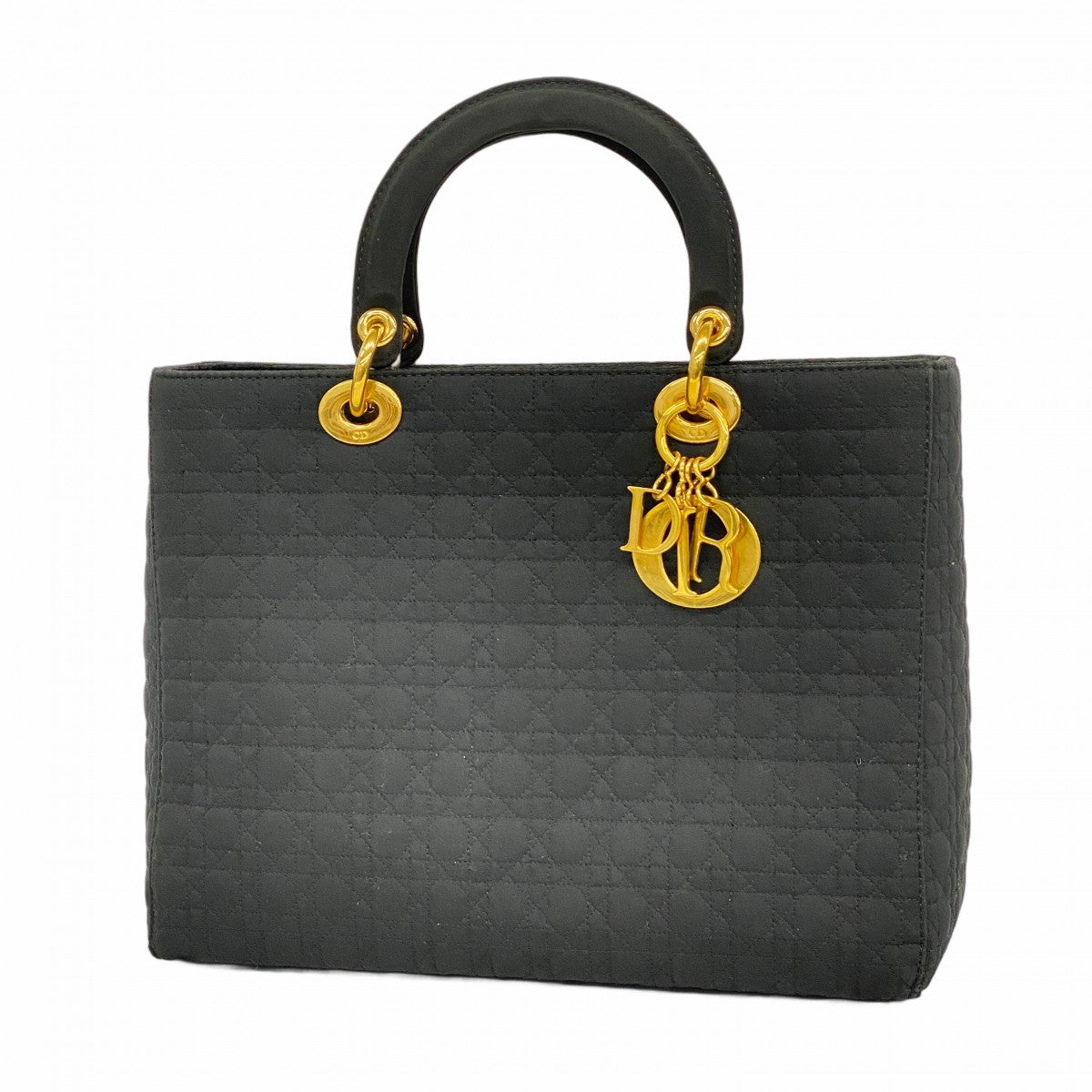 5pa0211-h】クリスチャンディオール ハンドバッグ カナージュ レディ