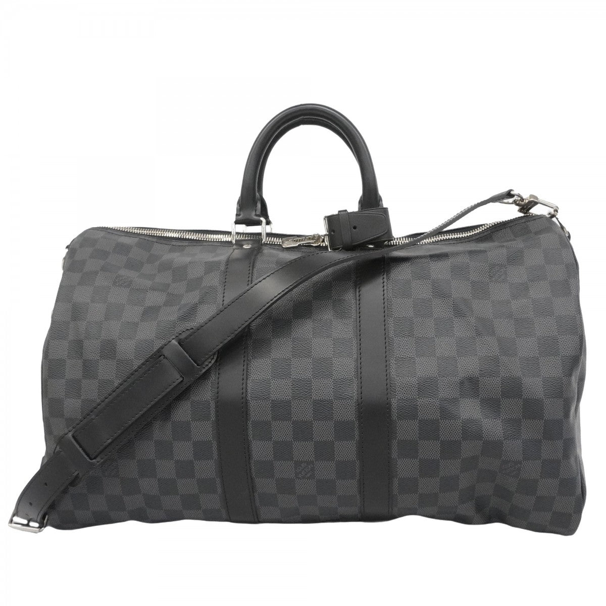 5pa0374】ルイヴィトン ボストンバッグ ダミエ・グラフィット キーポル