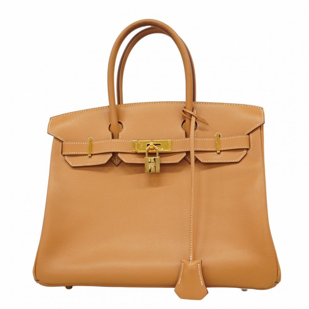 5pa0722-h】エルメス ハンドバッグ バーキン30 クシュベル ナチュラル