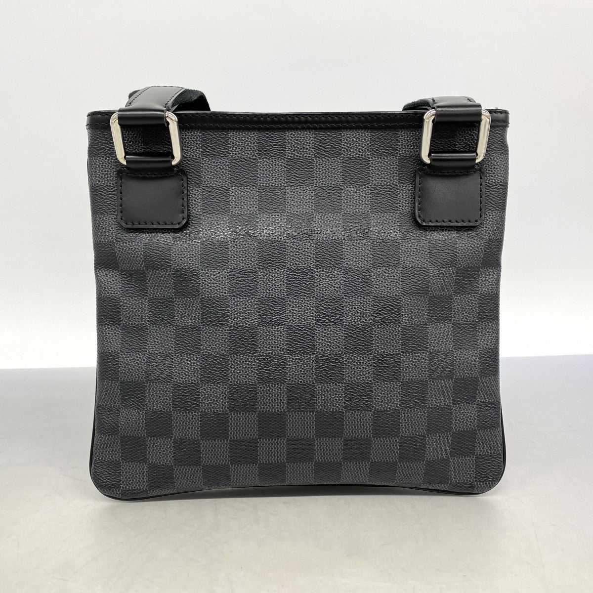 【5pa0870】ルイヴィトン ショルダーバッグ ダミエ・グラフィット トマス N58028 ブラック【中古】メンズ