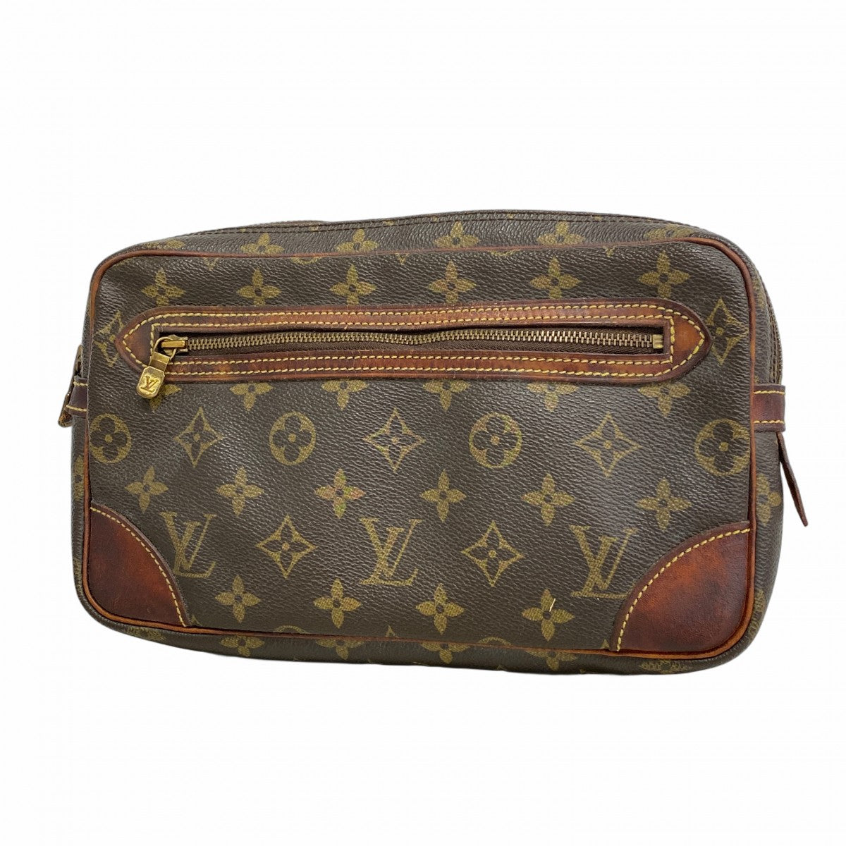 5pb1745】ルイヴィトン クラッチバッグ モノグラム マルリードラゴンヌ