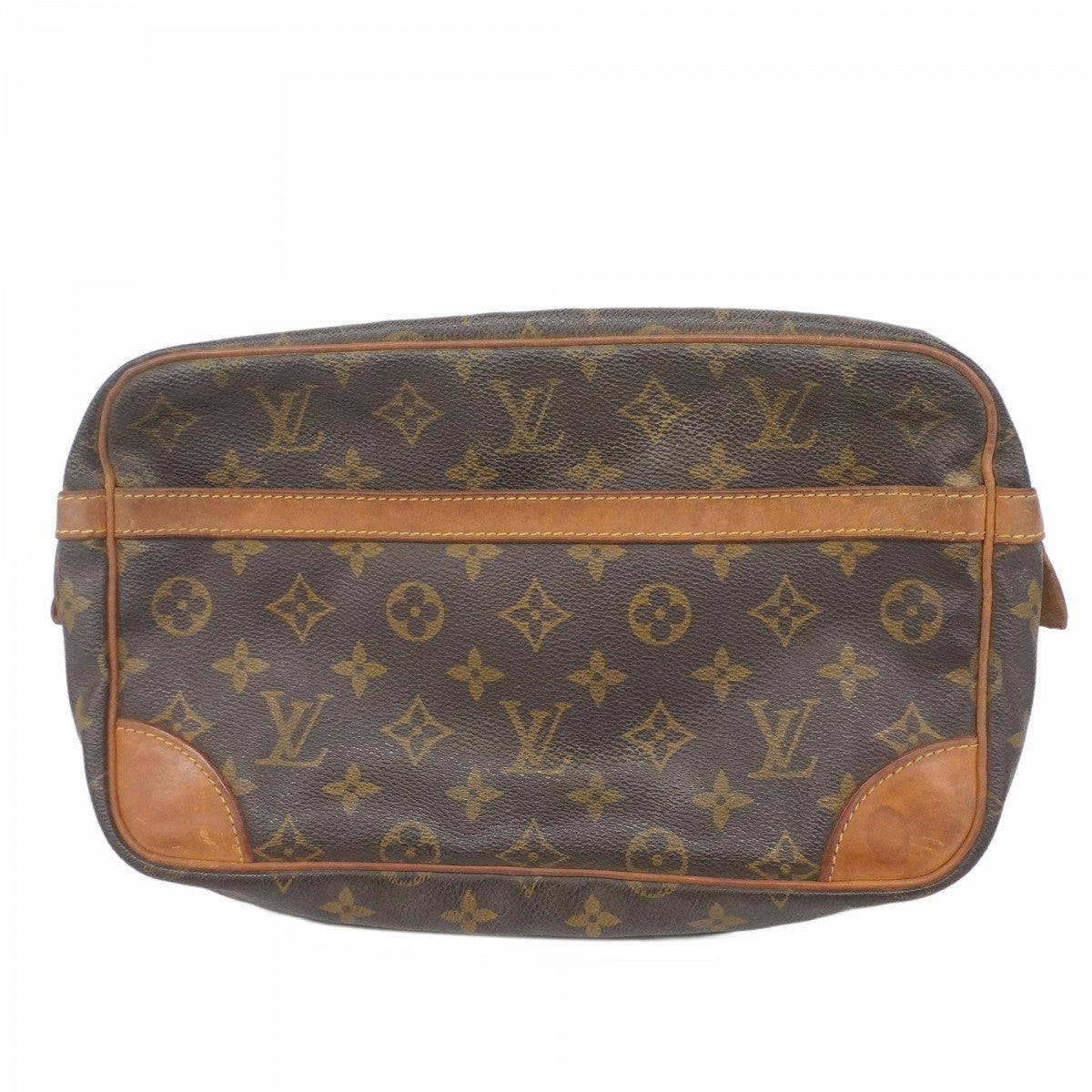 5pb2148】ルイヴィトン クラッチバッグ モノグラム コンピエーニュ28