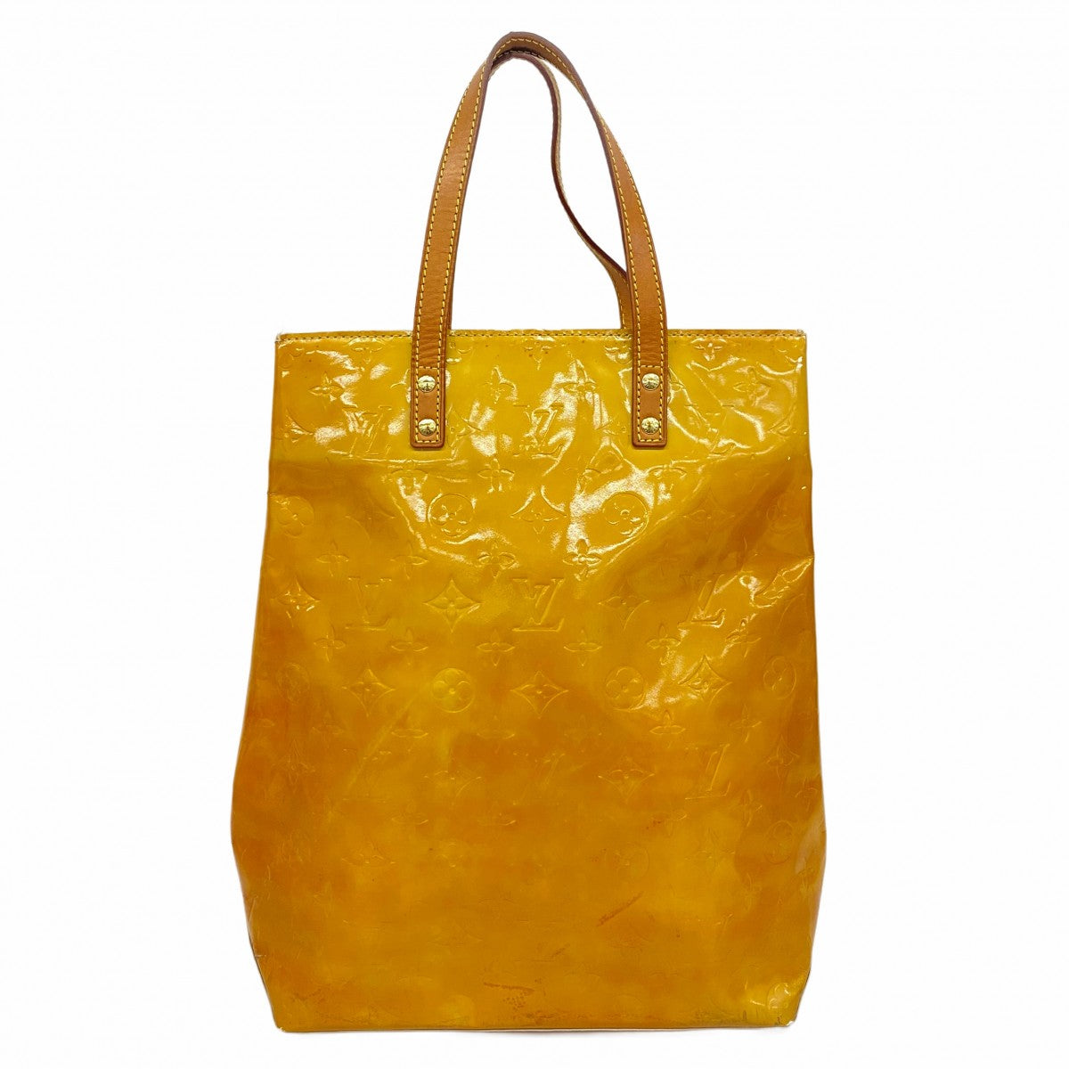 5pb2249】ルイヴィトン トートバッグ ヴェルニ リードMM M91141