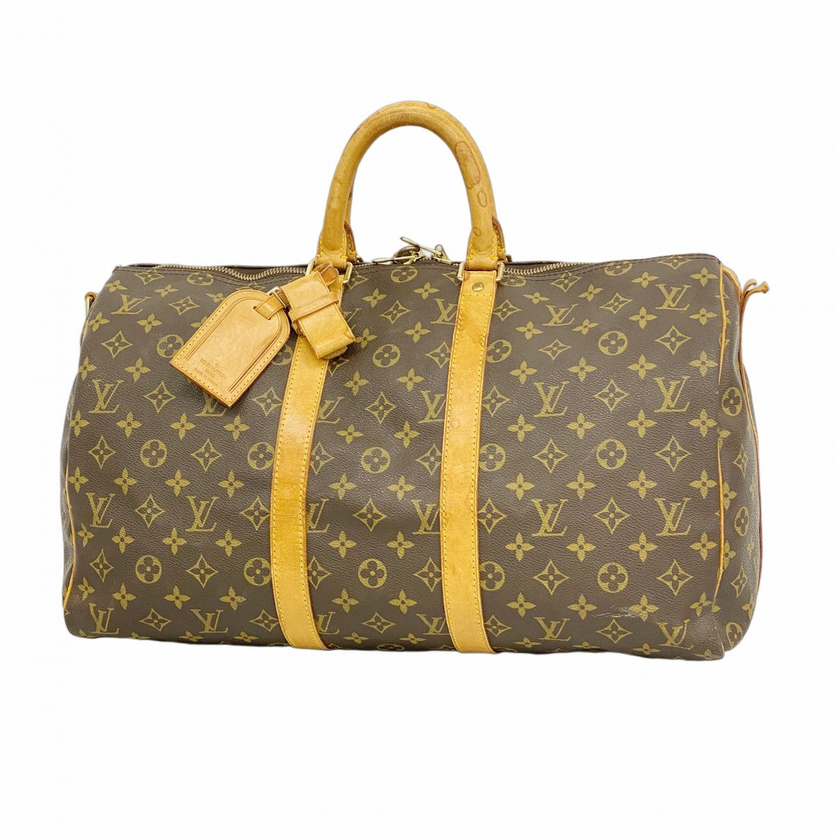 5pb2918】ルイヴィトン ボストンバッグ モノグラム キーポルバンド