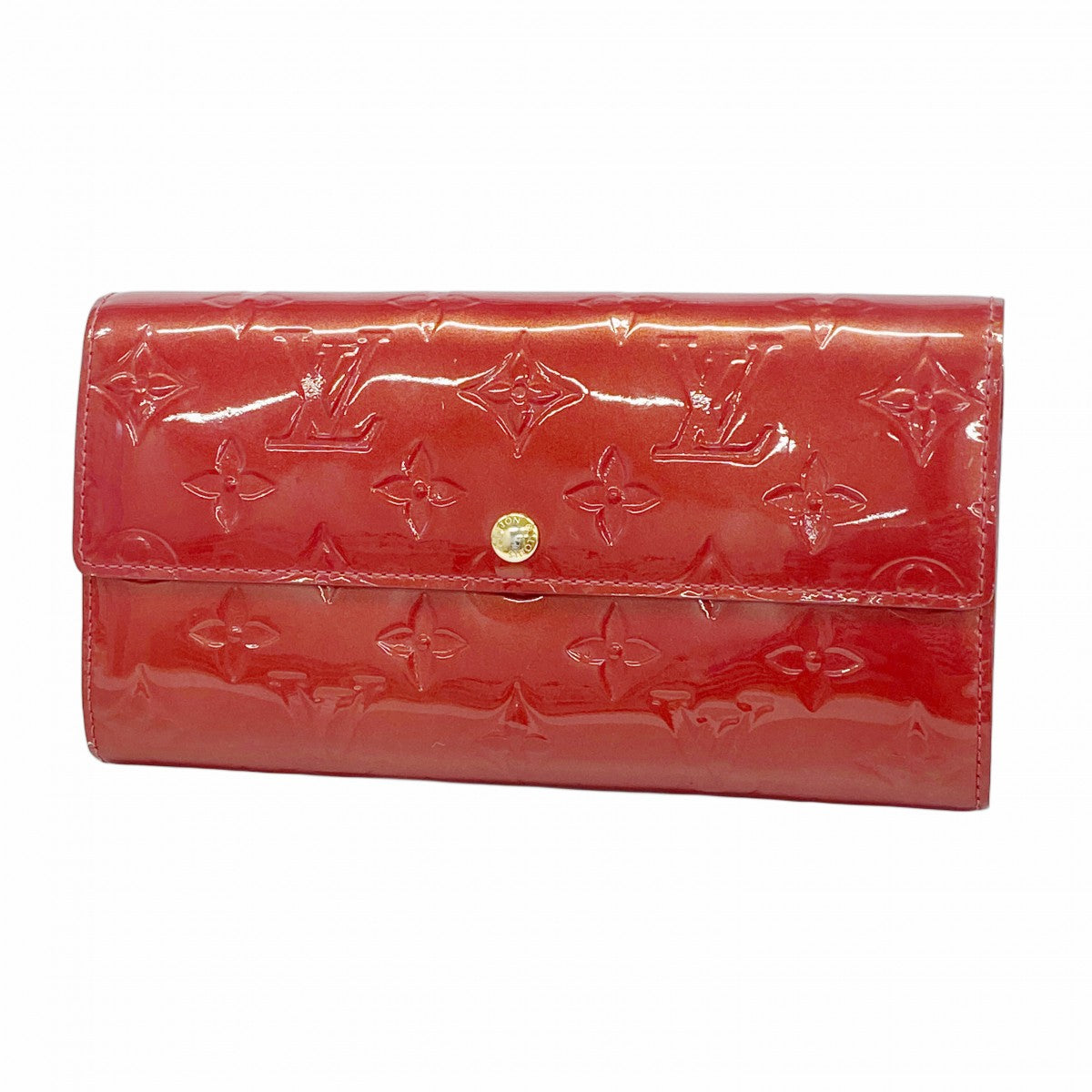 5pb2938】ルイヴィトン 長財布 ヴェルニ ポルトフォイユサラ M91739