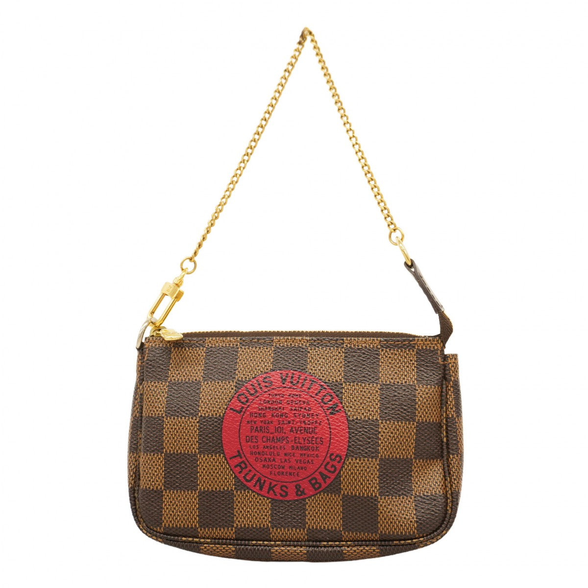 5pc3607】ルイヴィトン ポーチ ダミエ ミニポシェットアクセソワール