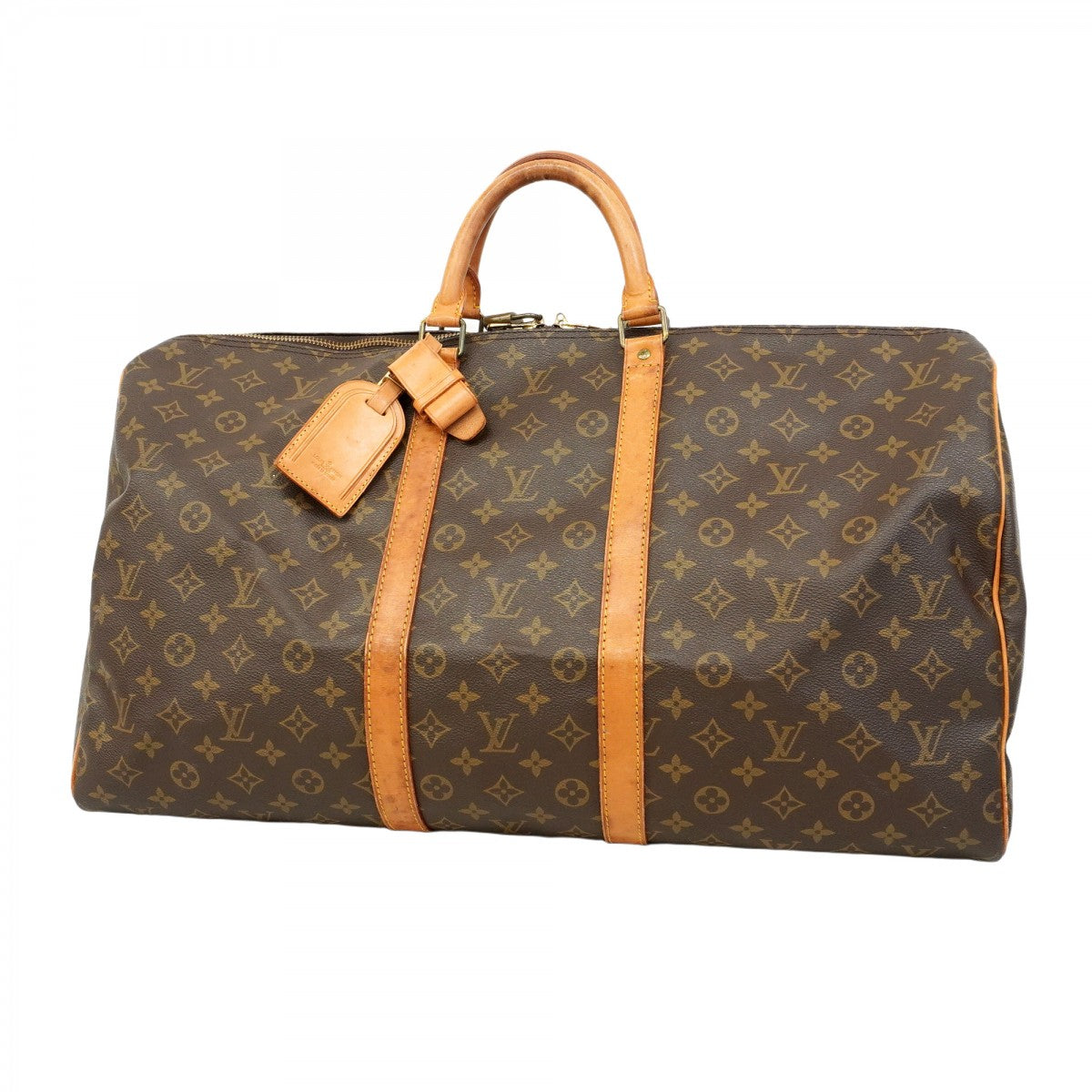 ルイヴィトン M41424 モノグラム キーポル55 レザー ボストンバッグ 5pc3701】ルイヴィトン ボストンバッグ モノグラム キーポル55 M41424