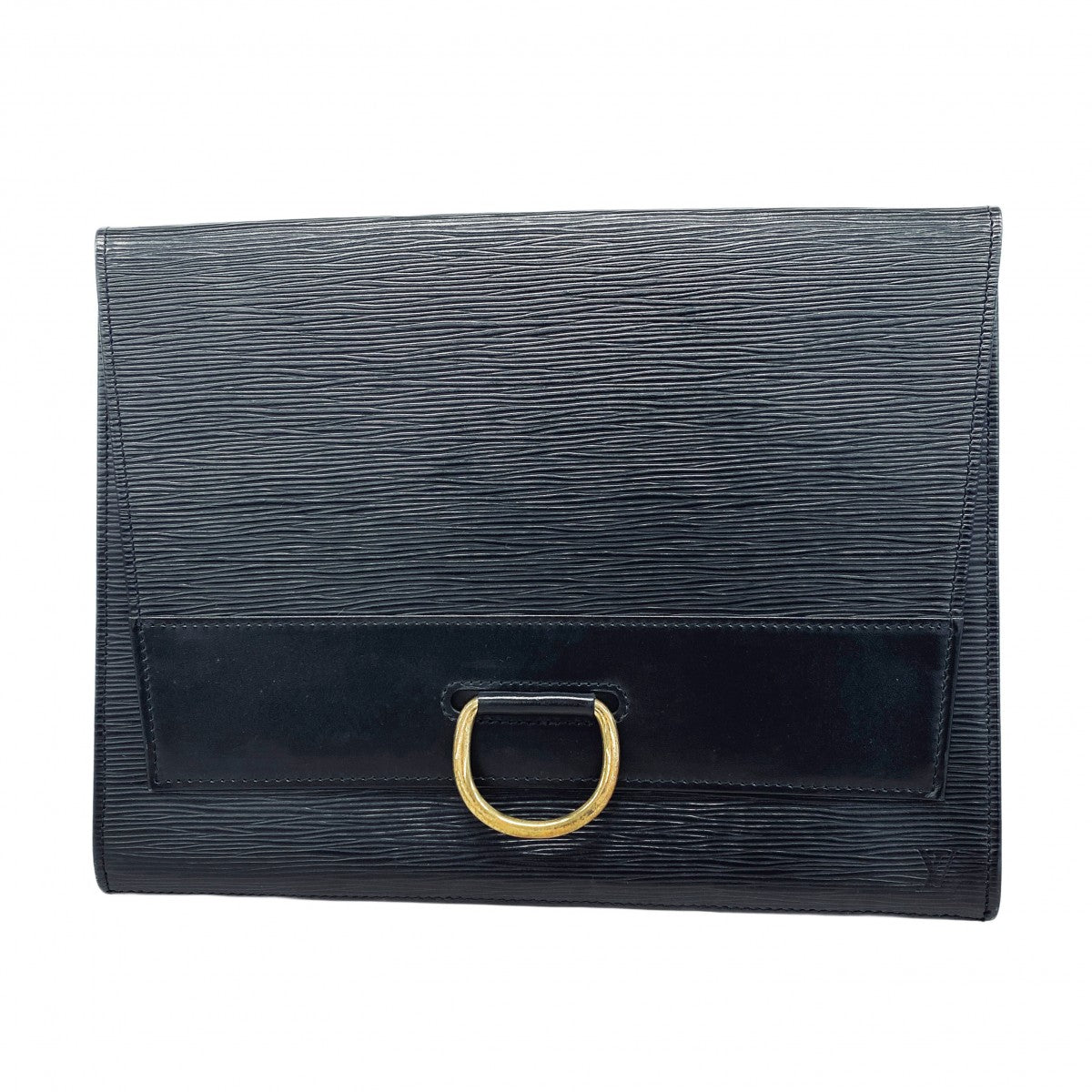 5pd4962-k】ルイヴィトン クラッチバッグ エピ イエナ M52722 ノワール