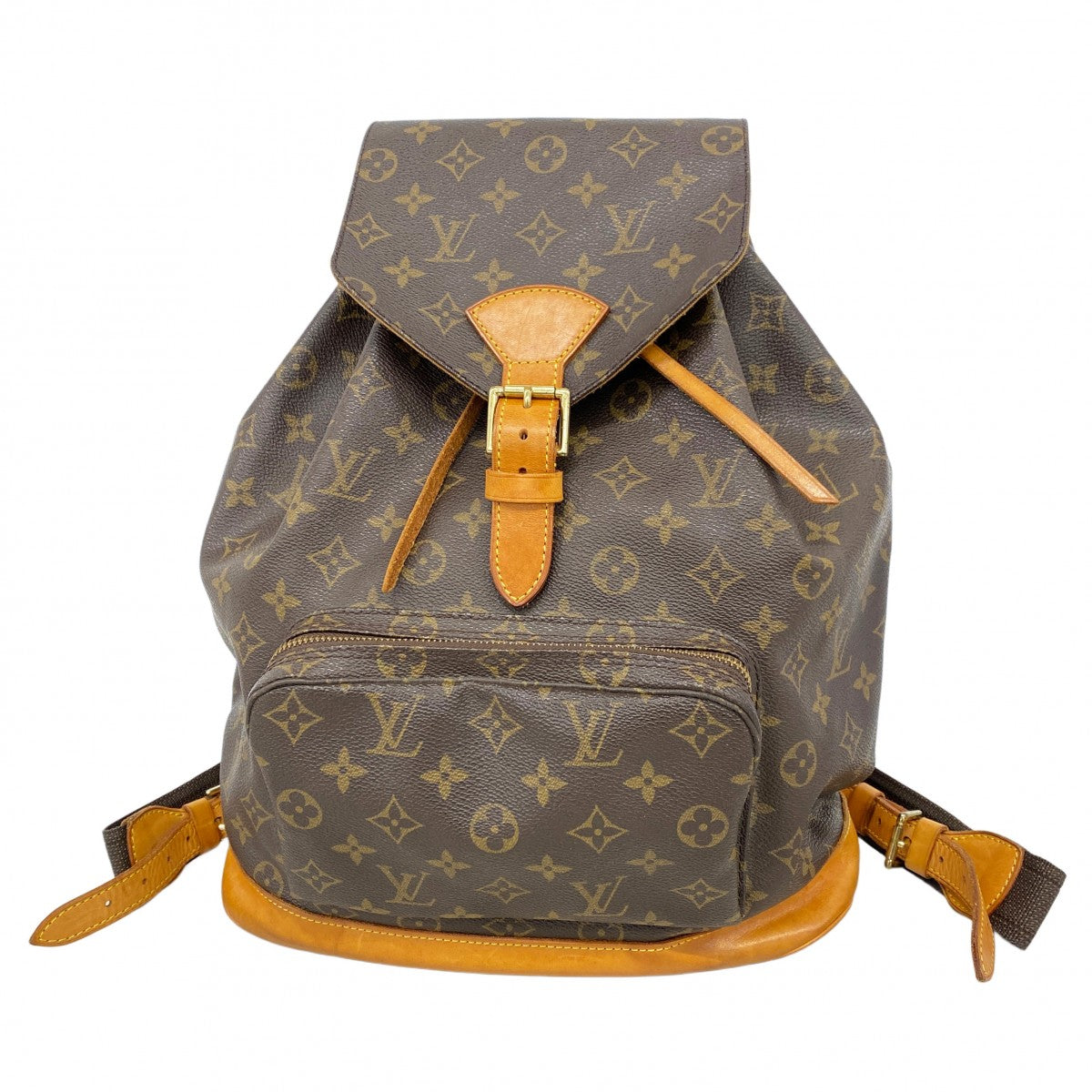 ルイヴィトン M51135 リュック・デイパック ブラウン  LOUIS VUITTON モンスリ モノグラム 5pd5060】ルイヴィトン リュック・デイパック モノグラム モンスリGM