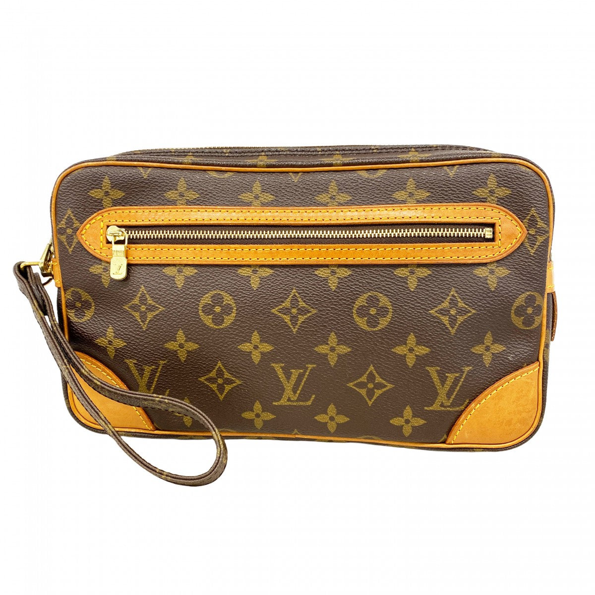 【未使用】LOUIS VUITTON ヴィンテージ　トランプ　匿名配送❤︎ 5pd5062】ルイヴィトン クラッチバッグ モノグラム マルリードラゴンヌ